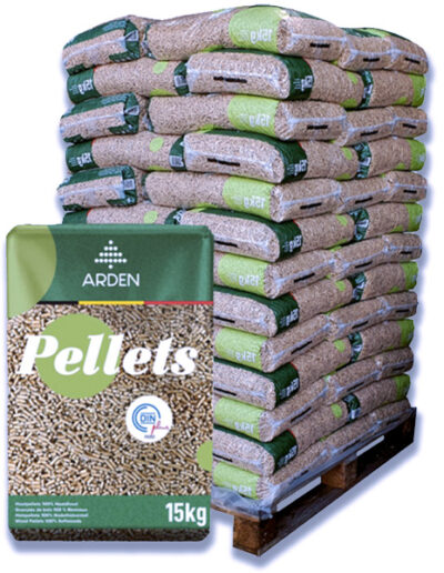 Palet met Arden Pellets